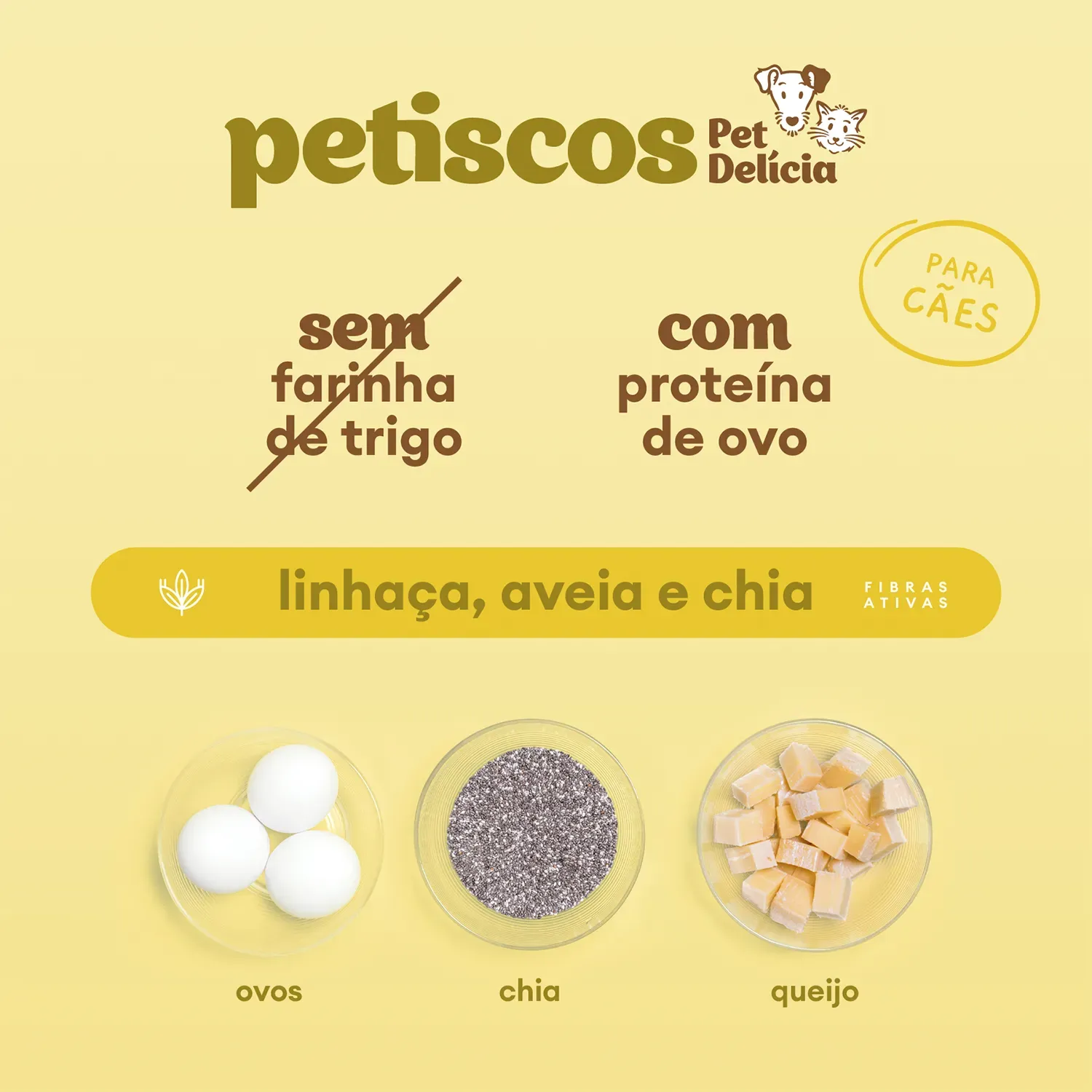 Com Proteina de Ovo